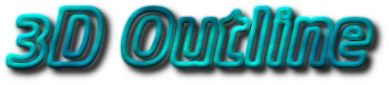 3D Outline Textured